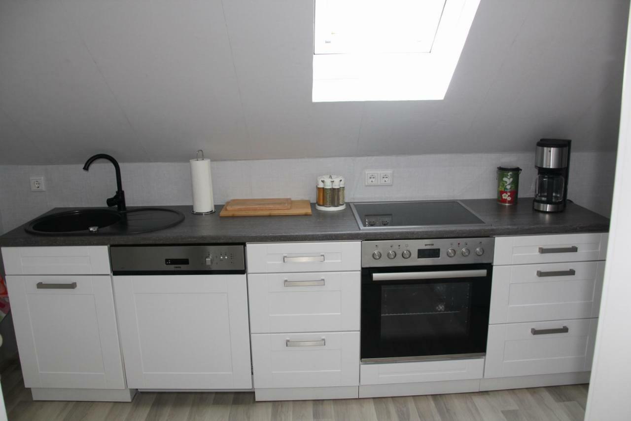 Ferienwohnung Abersfelder Mit Balkon Wildflecken Exterior foto